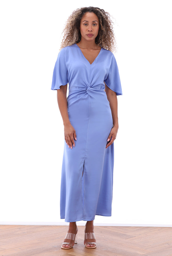K-design - Robe Maxi V Hals