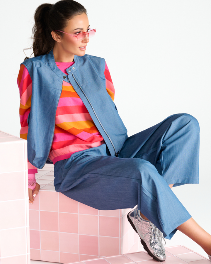 You're my lobster - Broek met plooien (C505L)