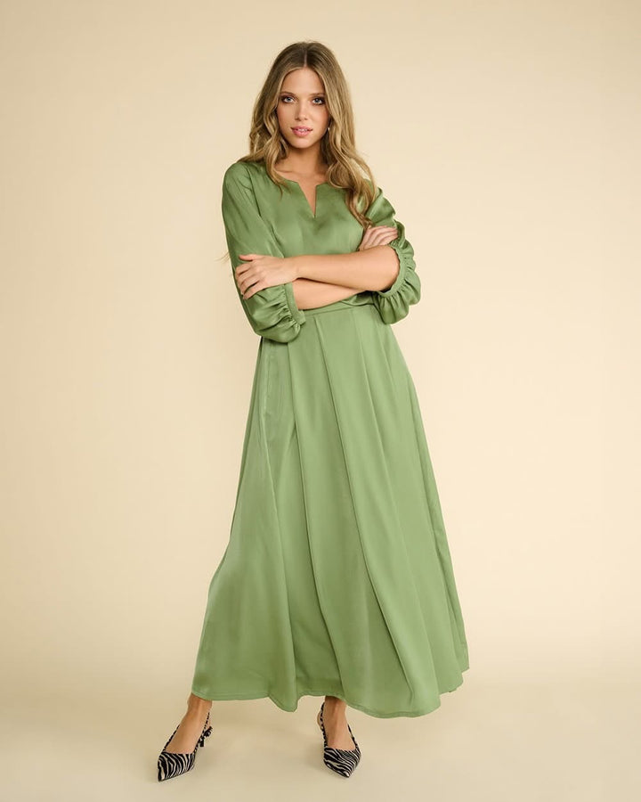 K-design - Rok met plooien (A677Green eyes) - What Els!