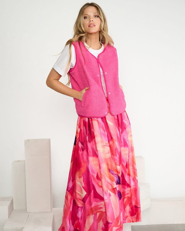 K-design - Maxi rok met print (A200P976) - What Els!