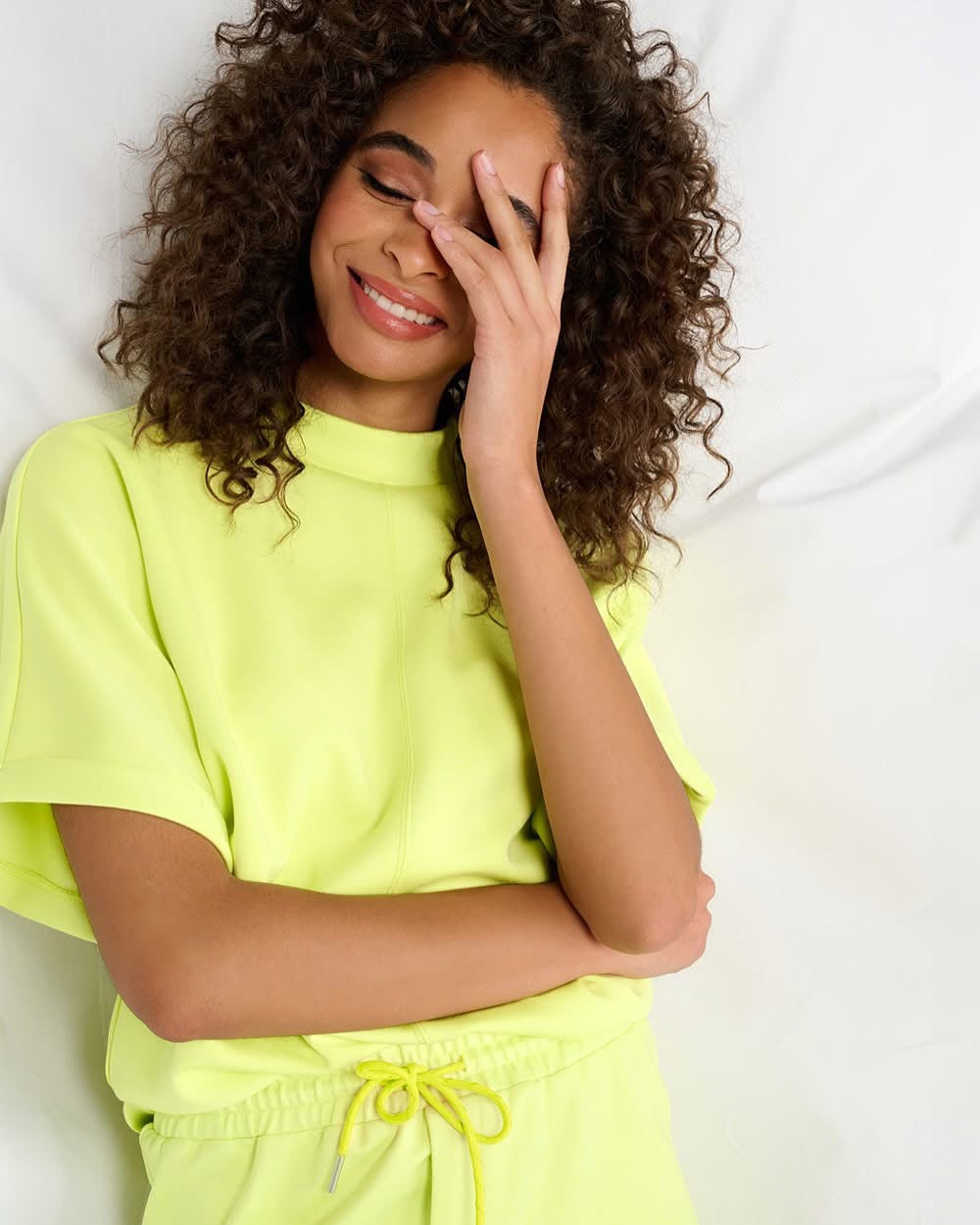 K-design - Rok met split (A707Sunny lime) - What Els!