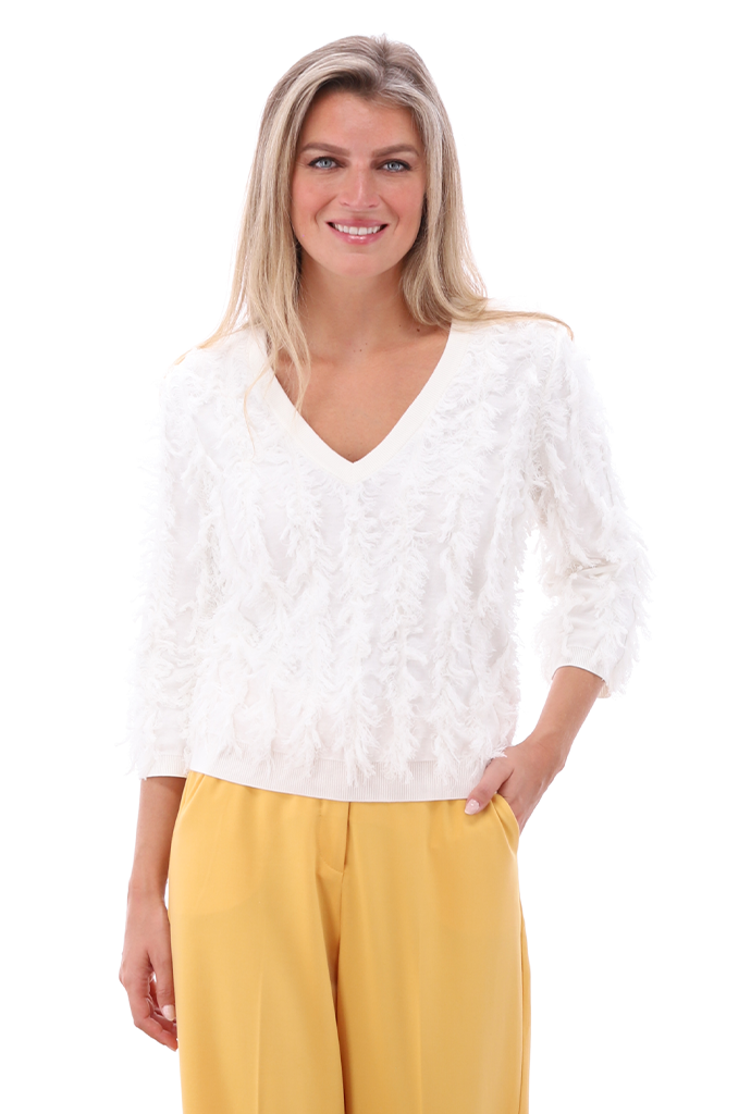 K-design - Effen broek avec rits