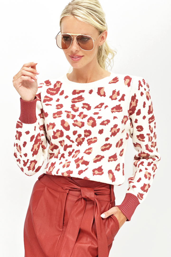 K-design - Vegan leather rok met split (X602) - What Els!