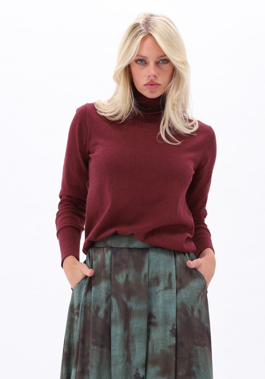 K-design — Maxi rok met print publicity P172