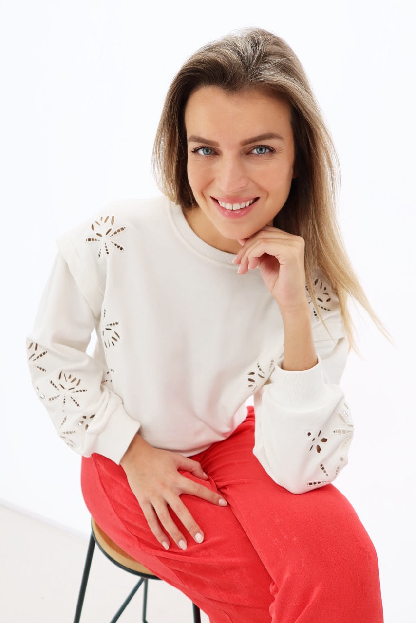 K-design - Broek met brede pijpen (Y400) - What Els!