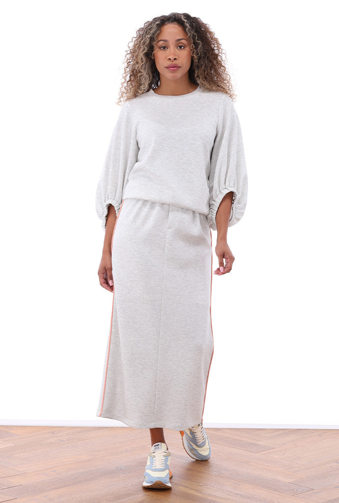 K-design - Rok avec split &amp; piping