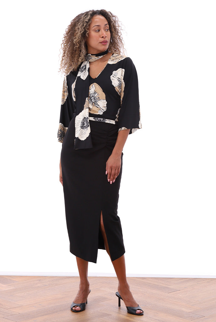 K-design - Rok met split (A611Black) - What Els!