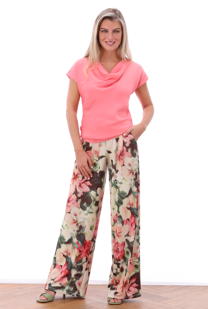 K-design - Broek met print (A341P956)