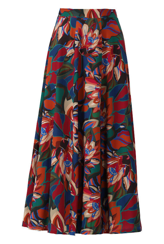 K-design - Rok met bloemenprint (X216) - What Els!