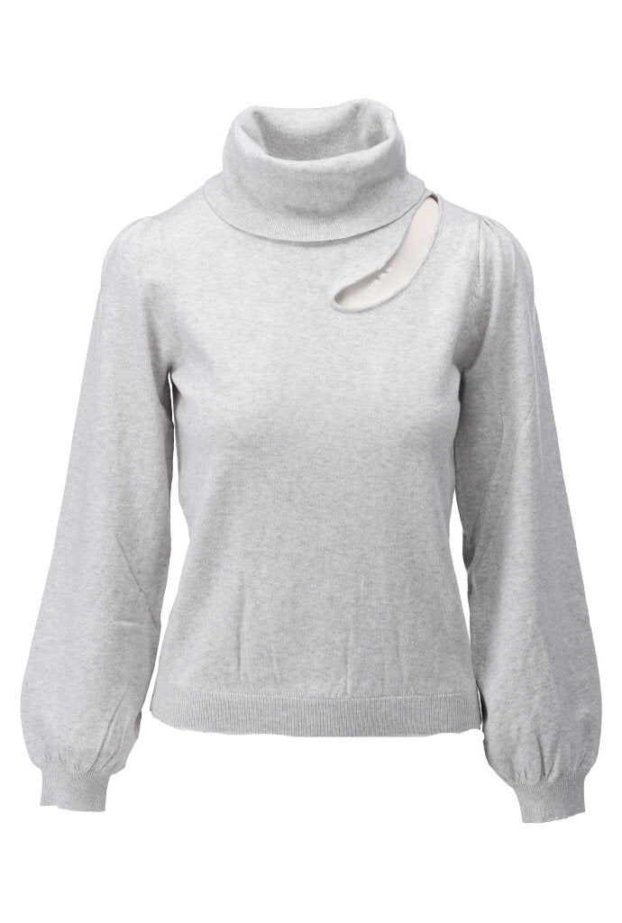 K-design - Pull met speciaal effect en rolkraag - What Els!