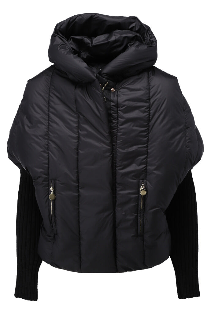 K-design - Puffer jas met kap - What Els!