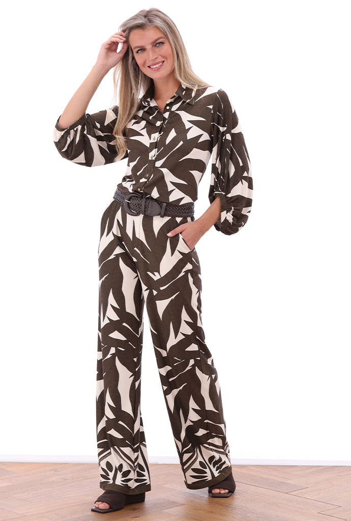 K-design - Blouse met print (A126P910) - What Els!