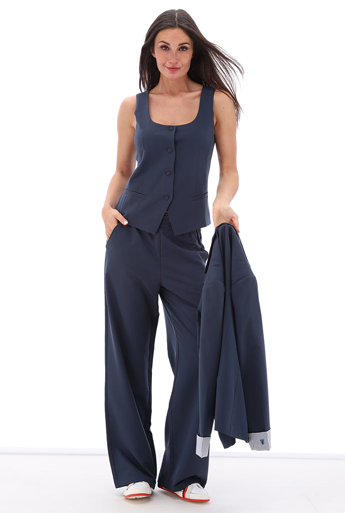 You're my lobster - Gilet met knopen (C503L)