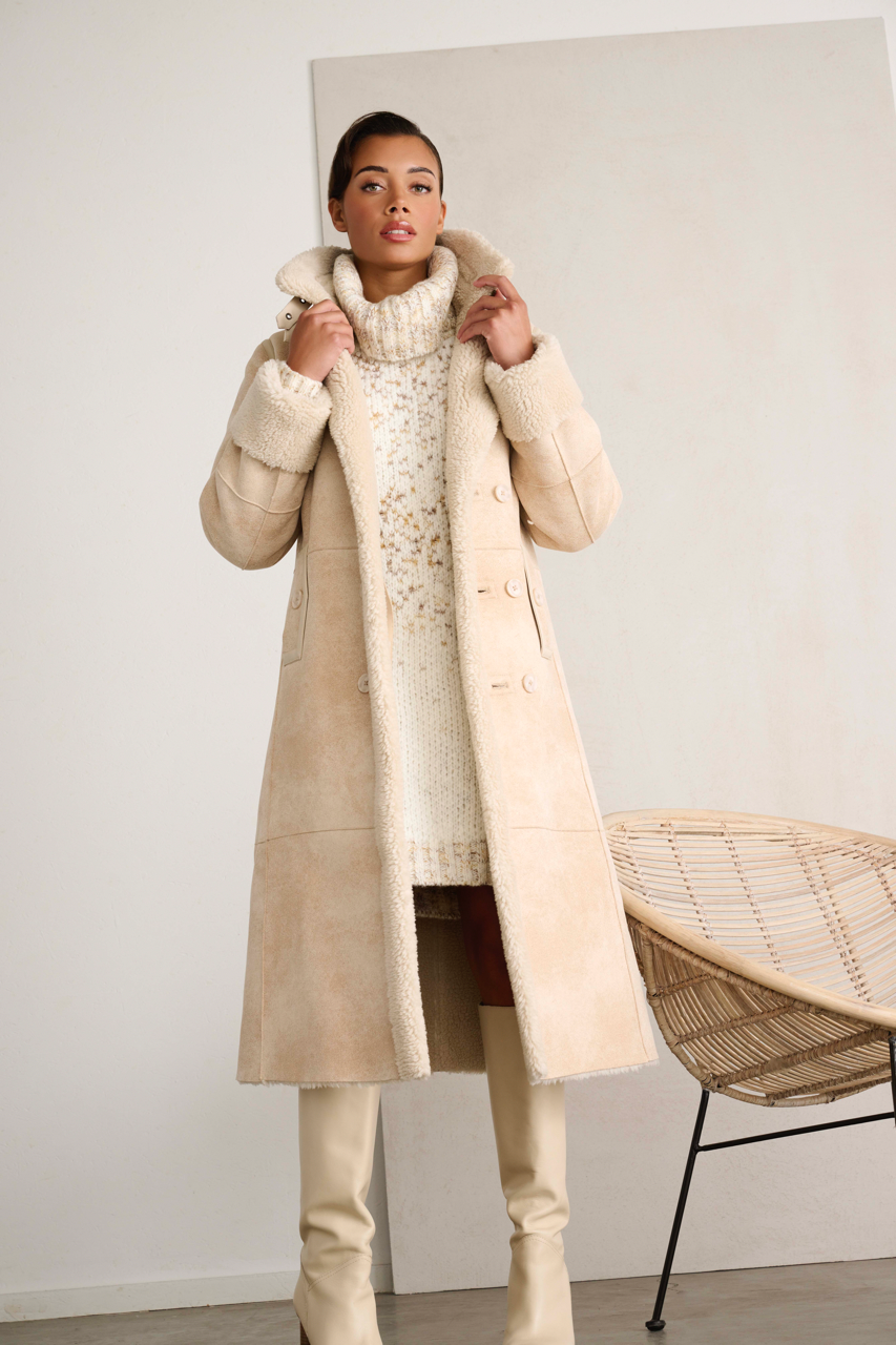K-design - Omkeerbare teddy jas (X902) - What Els!
