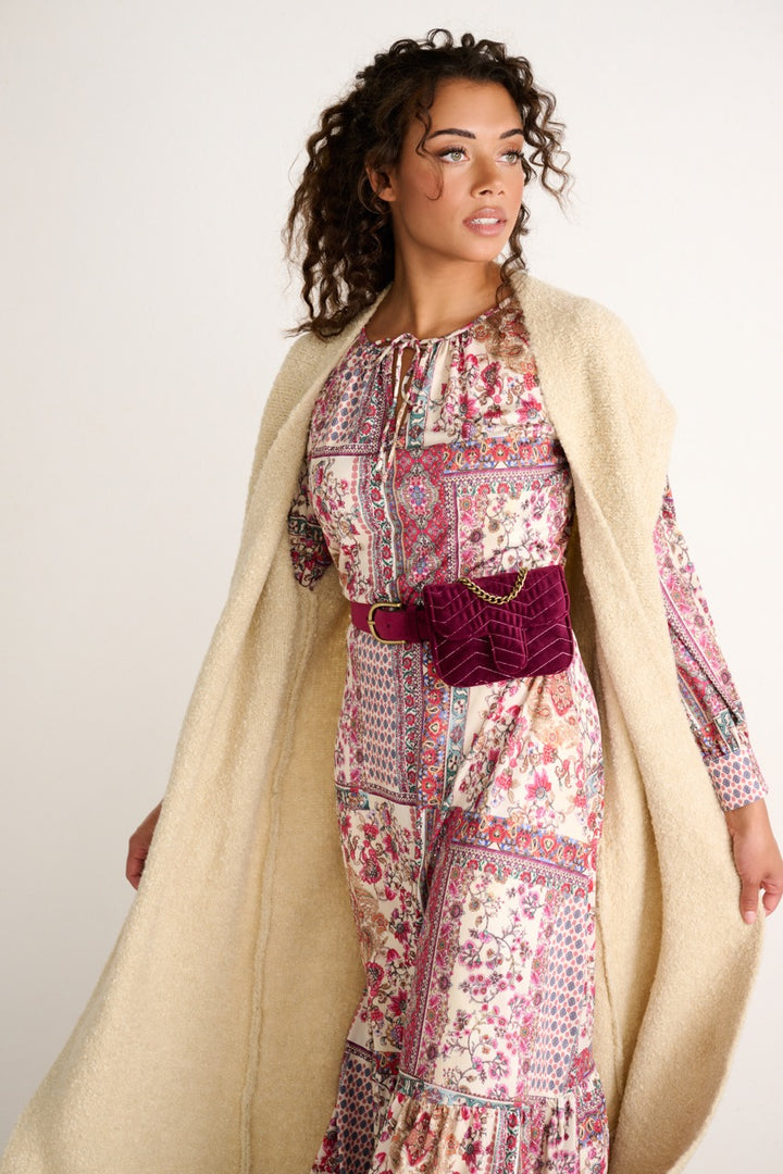 K-design - Gilet in shearling look (X826) - What Els!