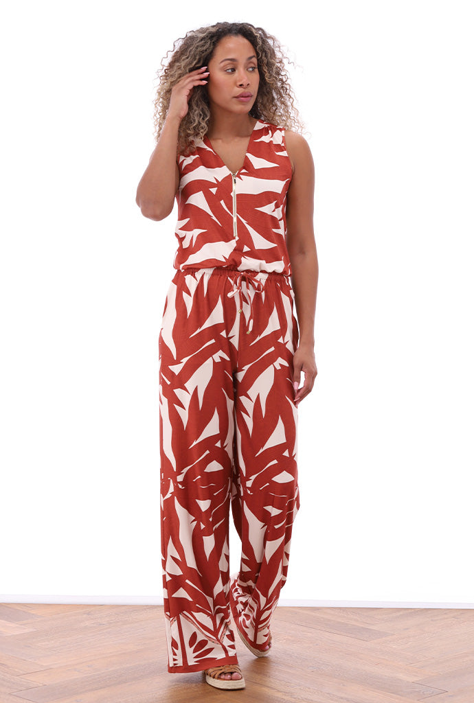 K-design - Jumpsuit met print (A112P909)