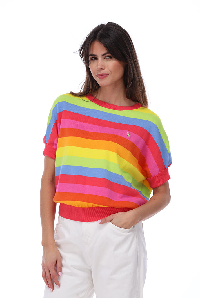 You're my lobster - Regenboog pull met dolman sleeve (C803L)