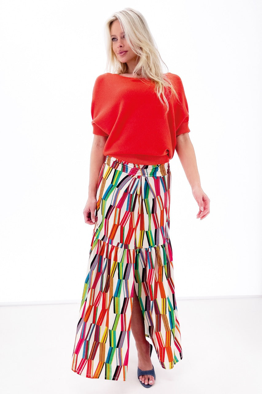 K-design - Rok met print (Y356) - What Els!