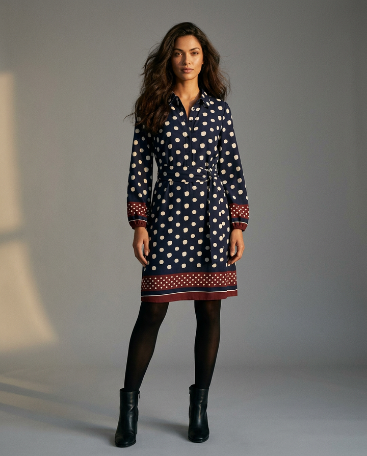 You're My Lobster — Jurk met bolletjesprint studio Marine stippenprint