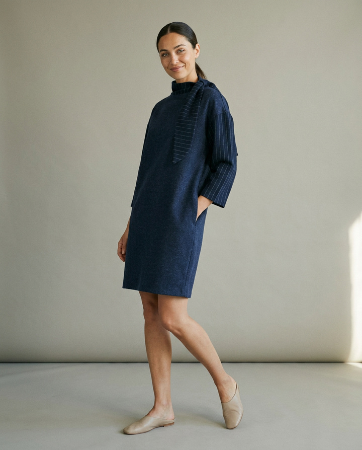 You're My Lobster — Jurk met krijtstreep fantasie studio