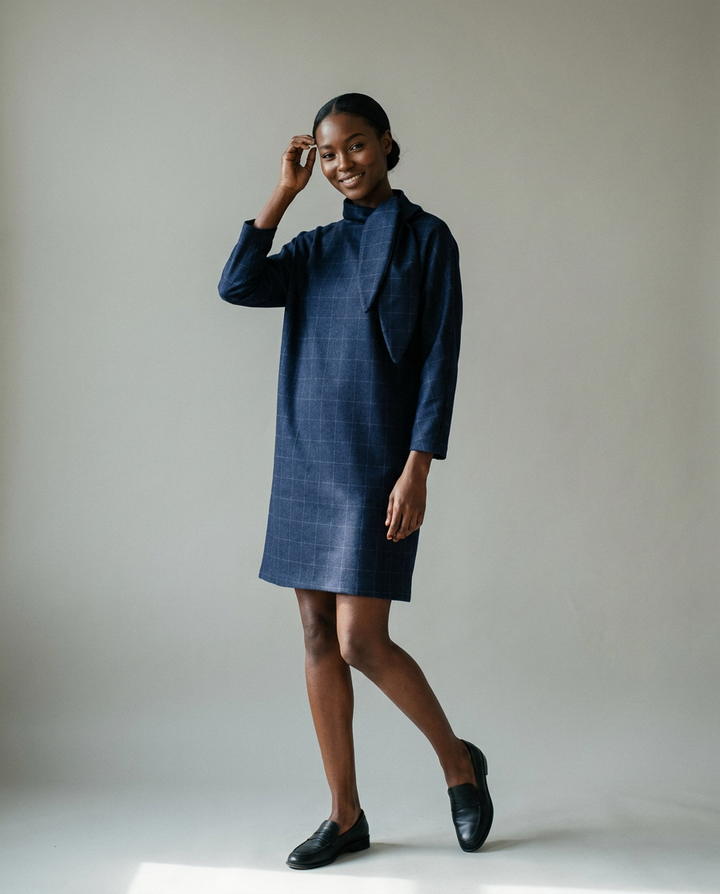 You're My Lobster — Jurk met knoop effect aan hals studio
