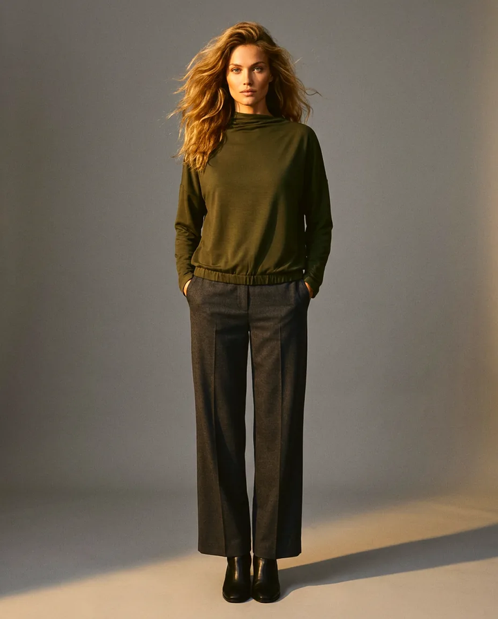 You're My Lobster — Soft touch top studio Dark Olive