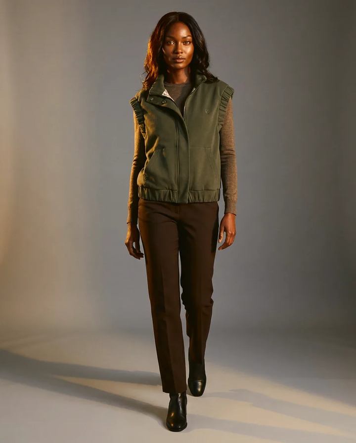 You're My Lobster — Body warmer met zakjes studio Deep Forest