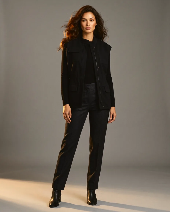 You're My Lobster — Vest met rits & zakken studio Black