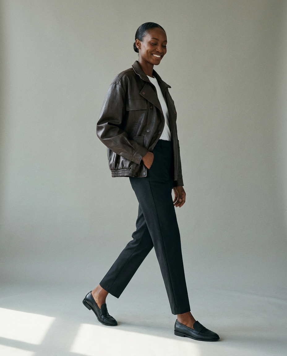 You're My Lobster — Jasje in lederlook met zakjes studio