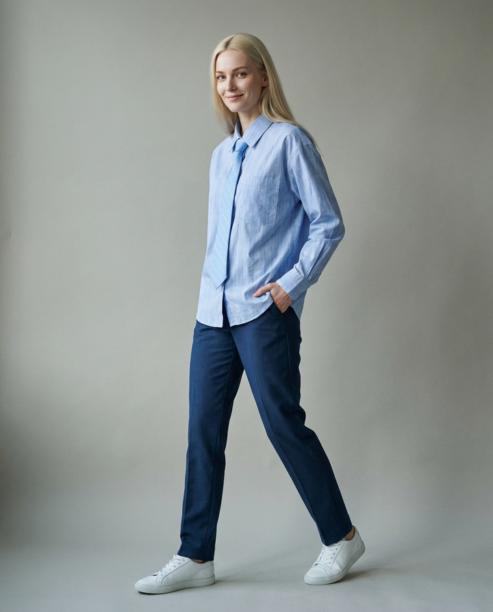 You're My Lobster — Hemd met stropdas studio Blue