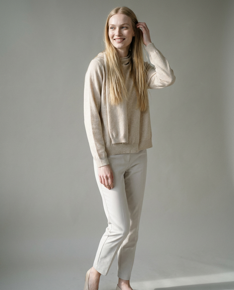 You're My Lobster — Pull met vastgemaakte sjaal studio Buttercream