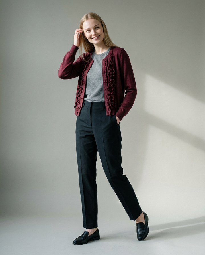 You're My Lobster — Vest met ruches studio Maroon