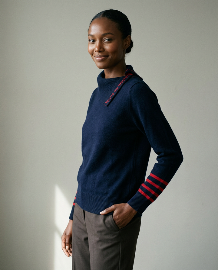 You're My Lobster — Pullover 'You're my lobster' studio Navy