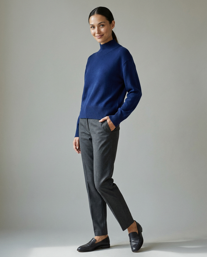 You're My Lobster — Pullover met rolkraag studio Dark blue
