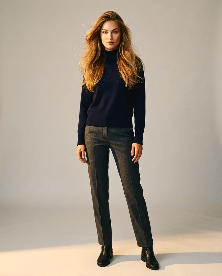 You're My Lobster — Pullover met rolkraag studio Navy