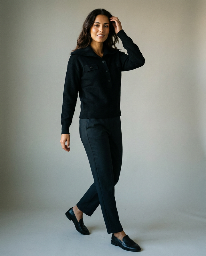 You're My Lobster — Pullover met knopen studio