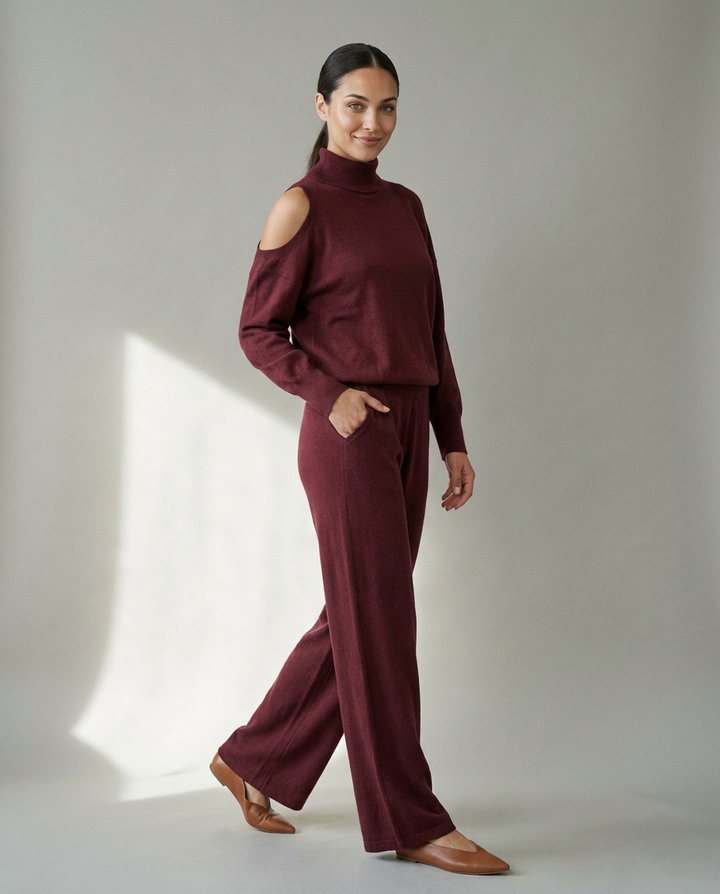 You're My Lobster — Gebreide set met rolkraag studio