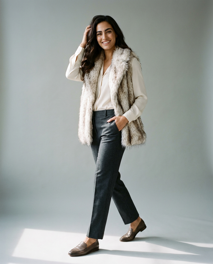 You're My Lobster — Bont gilet studio Taupe