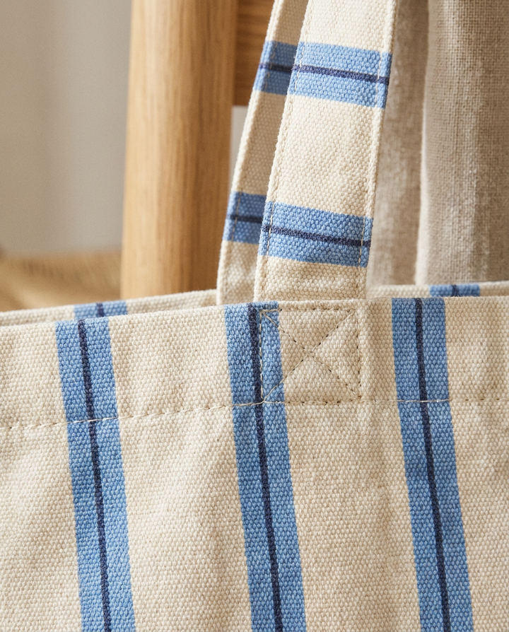 You're My Lobster — Gestreepte strandtas studio Blue