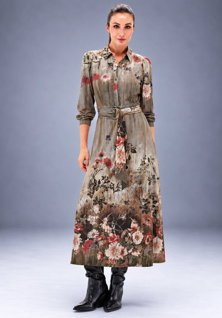 You're My Lobster — Maxi jurk met design — campagnebeeld P168