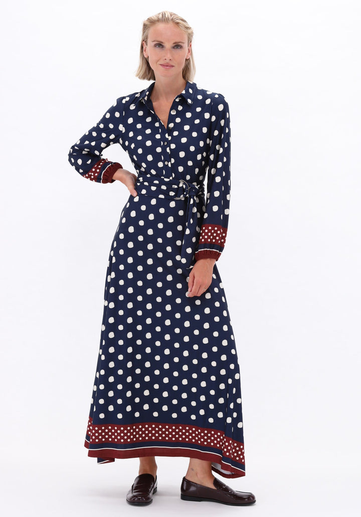 You're My Lobster — Maxi jurk met bolletjesprint — campagnebeeld P157