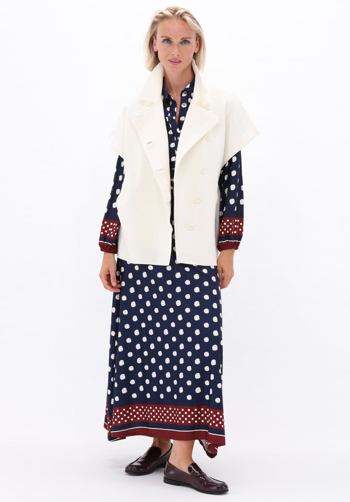 You're My Lobster — Maxi jurk met bolletjesprint — campagnebeeld P157