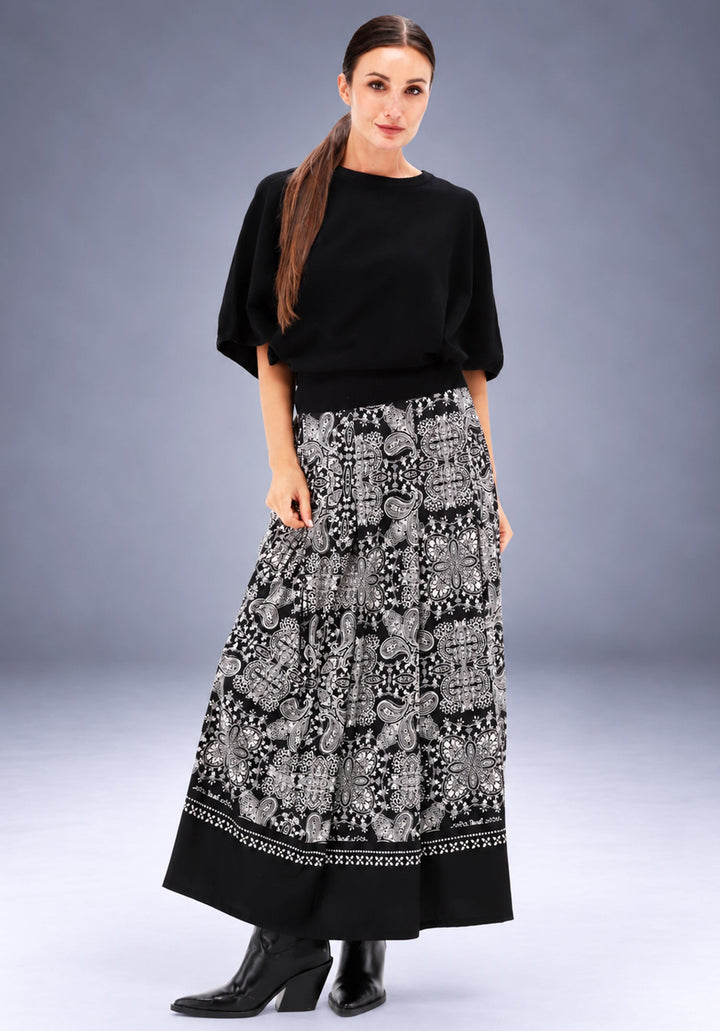 You're My Lobster — Maxi rok met paisley print — campagnebeeld P152