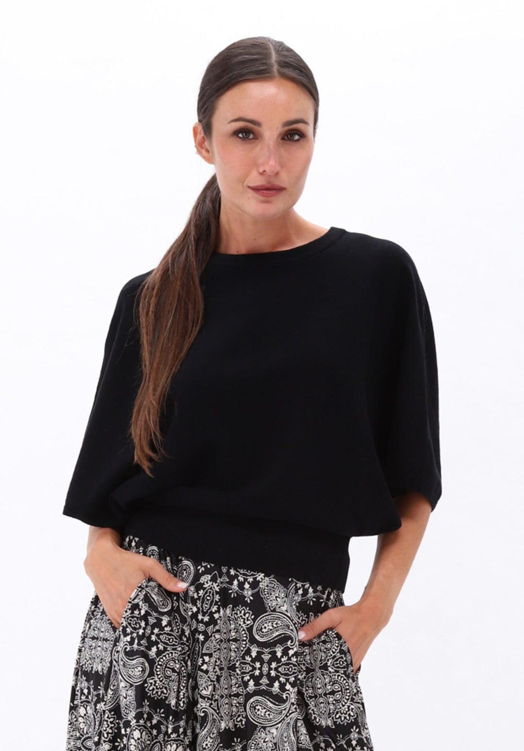 You're My Lobster — Maxi rok met paisley print — campagnebeeld P152
