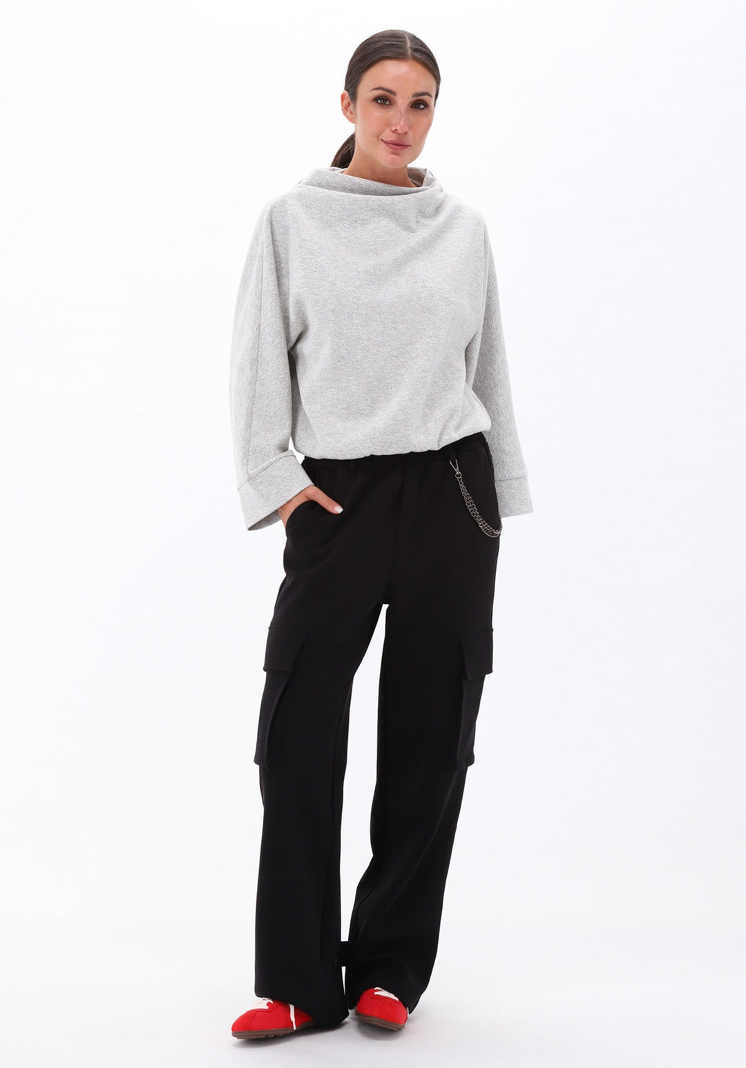 You're My Lobster — Soft touch top met kraag (Moonstruck) — campagnebeeld MOONSTRUCK