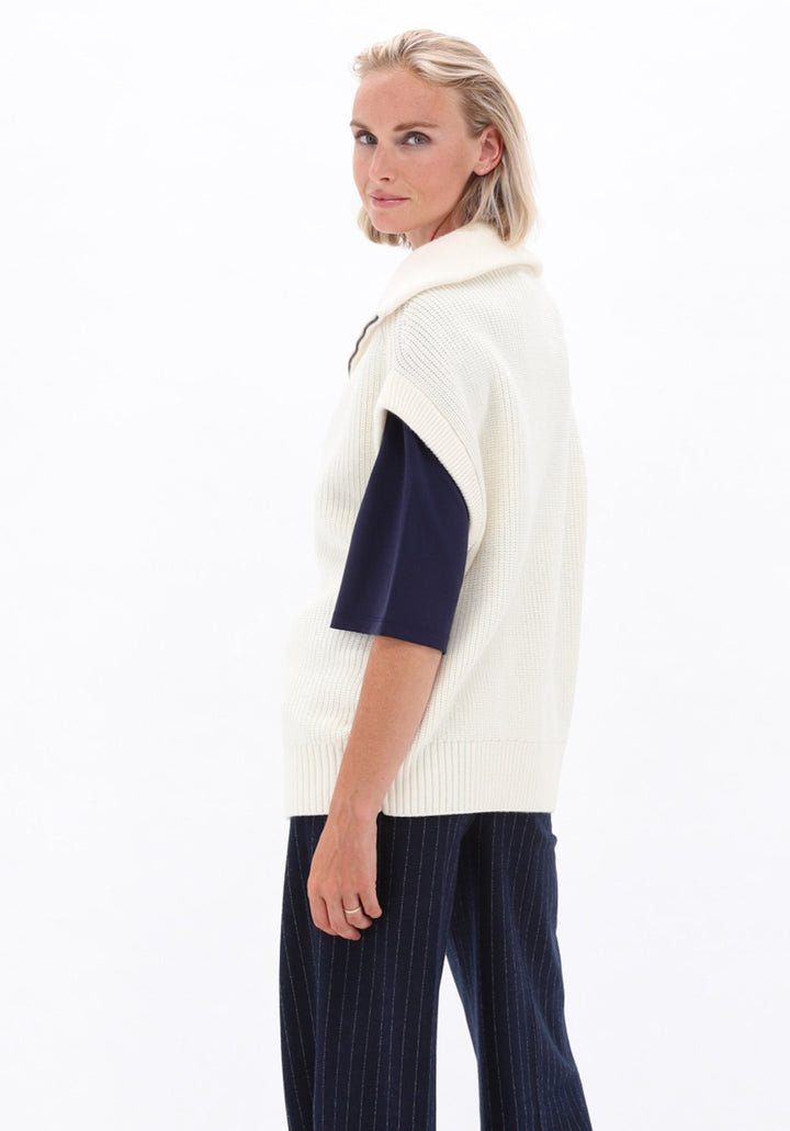 You're My Lobster — Soft touch top met ronde hals — campagnebeeld NAVY