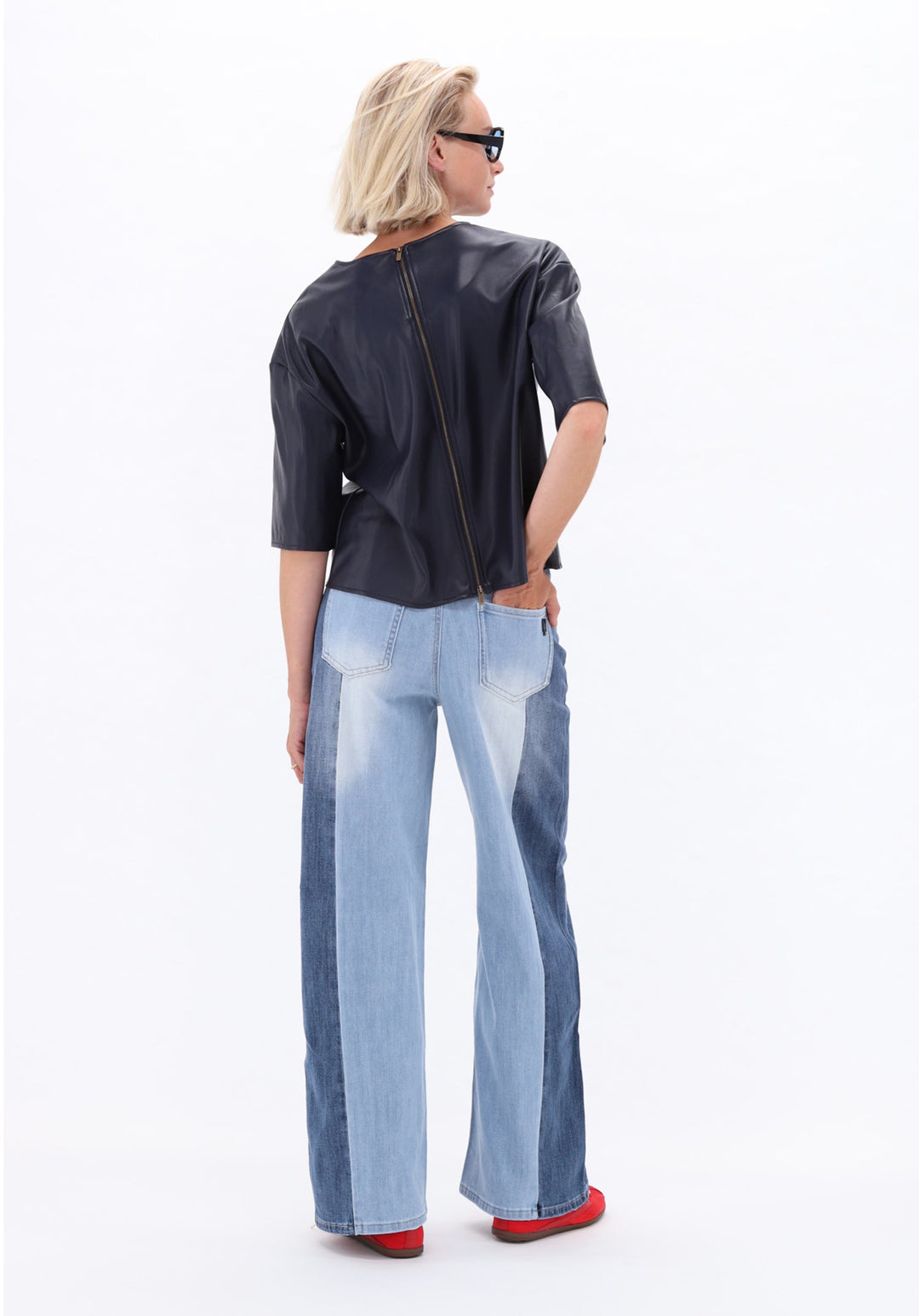 You're My Lobster — 2-kleurige jeans — campagnebeeld BLUEDENIM18