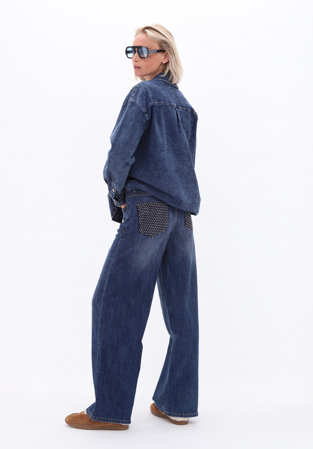 You're My Lobster — Jeans met strass — campagnebeeld BLUEDENIM23