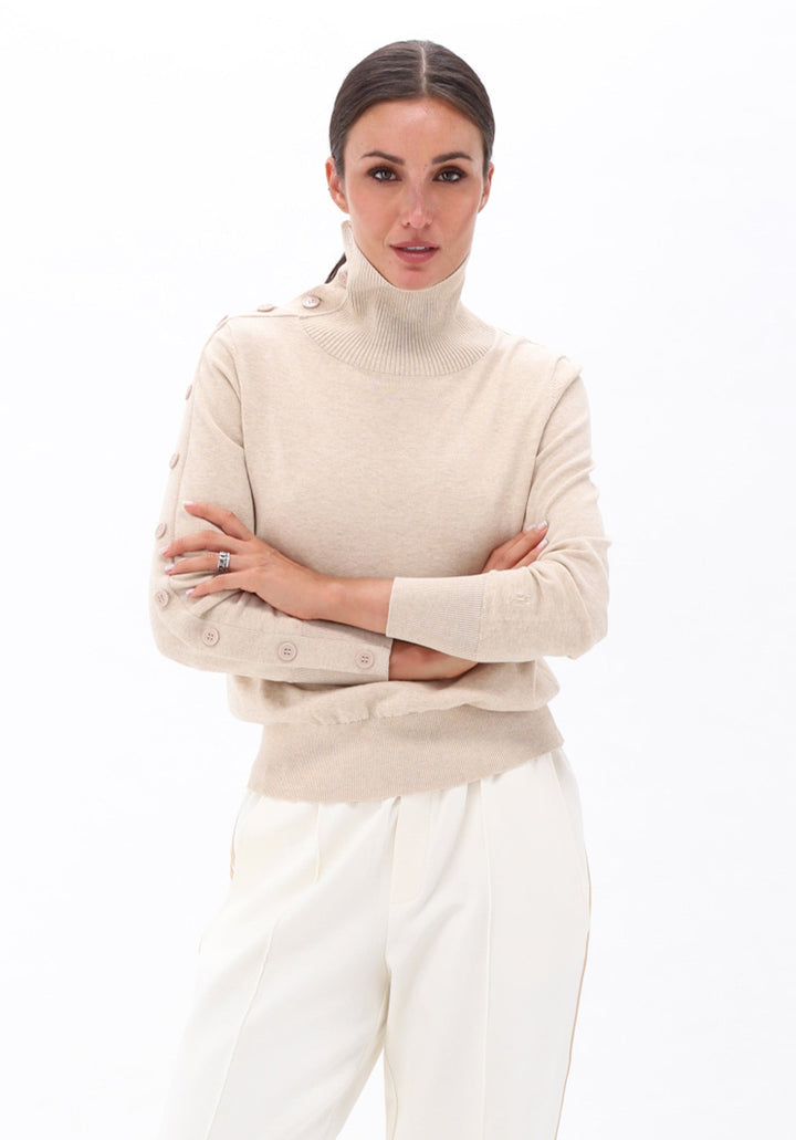 You're My Lobster — Pullover met knopen — campagnebeeld BUTTERCREAM37