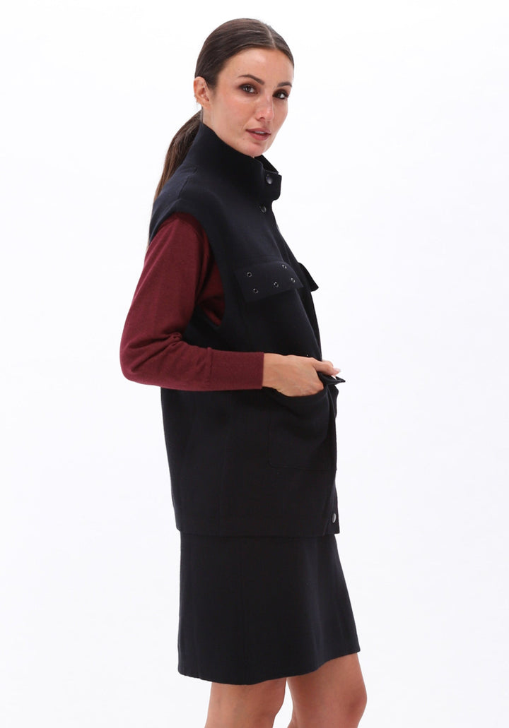 You're My Lobster — Pullover opstaande kraag & off shoulder — campagnebeeld MAROON